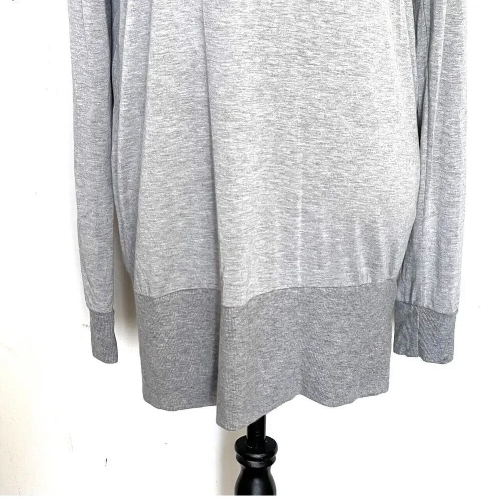 LAmade Womens Sweatshirt Gray Womens Knit Jersey Size XS  Long Sleeve Normcore - Picture 4 of 12